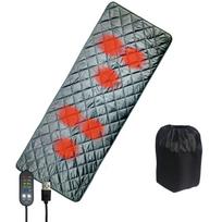 Electric Tent Heaters Mats USB Operated For Camping Trip Durability Synthetic Fiber with Smarted Thermostats 1 gray