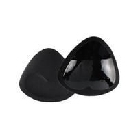 Transparent Silicone Shoulder Pad Invisible Anti Slip Strap Cushion Thin Pressure Relief Comfort Bra Accessory One size fits all black