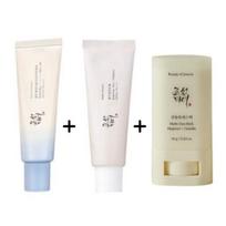 Beauty of Joseon Relief Sun: Aqua-Fresh Rice + B5, Matte Sun Stick Mugwort + Camelia white