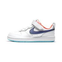 Nike Court Borough 2 Support Low top Kids' Skateboarding Shoes White Blue Orange Children Aged 3 7 Years Old BQ5451-112 28 white