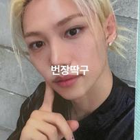 STRAY KIDS SKZ muzikinio šou fotokortelė Felix