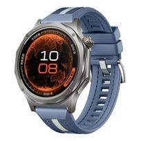 Pintas Nailoninis Hibridinis Silikoninis Pakeičiama Laikrodžio Juosta OPPO Watch X3 For OPPO Watch X3 žalia