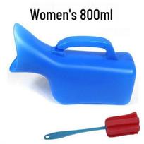 Portable Dual-Use Urinal with Odor-Proof Lid for Men, Elderly, and Kids blue