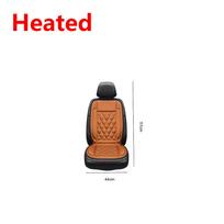 5V-24V Car Summer Cool Air Seat Cushion With The Fan Seat Cover Blowing Cool Summer Ventilation Cushion Seat Cushion Cooling Coffee heated Seat brown