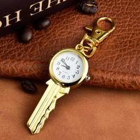 Watch Pocket Keychain Pendant Key Vintage Watches Ring Clip Nurse Fob Chain Men Dad Women Quartz Sculptured Gifts Hanging black