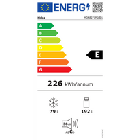 Midea MDRE271FGE01 Refrigerator, E, Built-in, Combi, Height 178.5 cm, Fridge net 192L, Freezer 79L, White | Midea|MDRE271FGE01