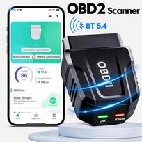 V011 Bluetooth 5.4 Automobilio 2 Skaitytuvas 25K80 Diagnostikos Įrankis Pilnos Funkcijos Namų Programėlė Skirta Ios/Android Obdii Skaityti Kodą Pk Elm327 blue