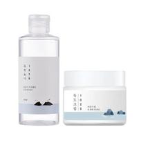 RoundLab 1025 Dokdo Toner+1025 Dokdo Cream Set | Deep Hydration & Skin Barrier Care Korean Skincare white