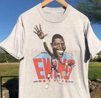 Patrick Ewing Caricature Big Head Shirt Sport gray Unisex tee All sizes JJ3888 Unisex T-Shirt M gray