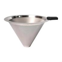 800 akių filtras Nerūdijančio plieno kavos lašintuvas Rankinis lašinamas kavos aparatas Pour Over kava with Base gray
