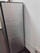 Termoizoliacinė plėvelė 50x80cm Aliuminio folijos danga su magnetiniu kraštu šaldytuvui, šaldikliui, langų apsaugai nuo saulės, karščio barjeras, atspari vandeniui, sulankstoma sidabras