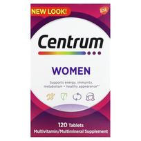 Centrum, moteriškas multivitaminas, 120 tablečių