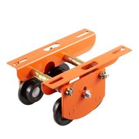 Electric Hoist Manual Trolley, 0.5 Ton Load Capacity for PA200 PA250 PA300 PA400 PA500, Push Beam Trolley with Dual Wheels, 68-110 mm Adjustable Beam