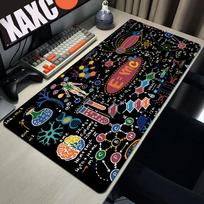 E=mc2 Formula Science Desk Mat Cute, Gaming Mouse Pad, Desk Mat Oversized, Chemical Formula Desk Mat, Gamer Accessories 40x90MM 40cmx90cm(15.7x35.4inch) gray