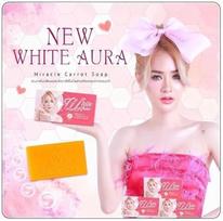 RATEJI White Aura Skin Lightening Carrot Soap – Natural Radiance Boost with Vitamin C soap carrot | Radiant Skin Dark Spots Skin White Clear for m white