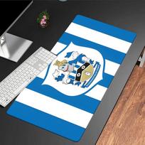 Huddersfield football Crest Mouse Pad, Rubber Base, Mouse Pad for Gamers and Office Use, Gaming Desk , Easy To Clean Mat Christmas fan gifts 30cmx60cm（11.8x23.6inch）