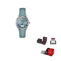 TISSOT Kason Zen I Kolekcijos Kvarcinis Mechanizmas Moteriškas Laikrodis 32mm Mėlynas Ciferblatas Nerūdijančio Plieno Korpusas T122.223.16.353.00 Blue Dial gray
