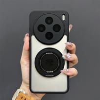 For vivo X300 Pro X200 Ultra Case Metal Ring Stand Magnetic Protector Cover For vivo X200 Pro Mini X200S Shell Shockproof Bumper vivo X200 Pro mini