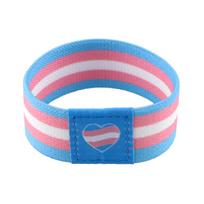 Rainbow Flag Bracelet Armband Sport Wristband Elastic Bangle Bracelets Fashion Accessories Bangles Armband Gift yellow