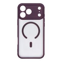 Case for iPhone 18 Pro Max / 17 Pro Max Full Matte Mag Cover compatible with MagSafe dark cherry