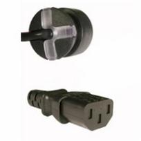 Mercodan SmarTplug DK power cable  black 3.0m, Straight