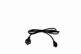 Mercodan DK power cable, 1.8m, black,  Mickey Mouse, C5, round pins