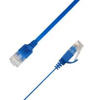 LinkIT Flat U/UTP Cat6A Blue 3.5m  AWG 34/7, PVC, 1x4mm