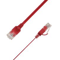 LinkIT Flat U/UTP Cat6A Red 3.5m AWG  34/7, PVC, 1x4mm
