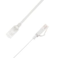 LinkIT Flat U/UTP Cat6A White 4m AWG  34/7, PVC, 1x4mm