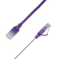 LinkIT Flat U/UTP Cat6A Purple 4.5m  AWG 34/7, PVC, 1x4mm
