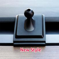 LHD RHD Car Phone Holder For Tesla Model 3 Model Y 2022  Car Styling Bracket GPS Stand Rotatable Support Mobile Base only gray