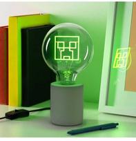 Paladone Minecraft Creeper LED Neon Bulb Lamp