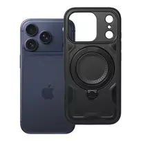 OEM Frost Armor phone case with stand for iPhone 18 Pro | iPhone 17 Pro black