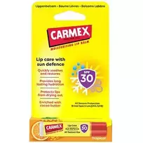 CARMEX Sun Defense Tropical Lip Balm SPF 30 - Lip Balm 4.2g