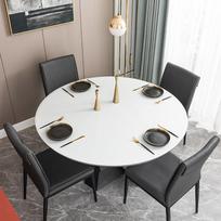 Vienos spalvos odinis staltiesė, atspari vandeniui ir aliejui, nuolatinė valgomojo stalo danga, odinė apvali staltiesė, namų ūkio bekvapė staltiesė, apvali 60cm round