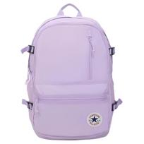 Converse 27L Fashion Simple Polyester Backpack Unisex Backpack Purple UA5797-PF4 Purple white