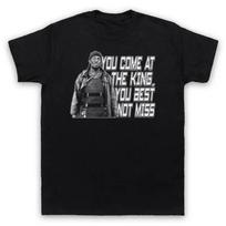 The Wire Omar You Come At King Best Not Miss Unisexs Unisexs T Shirt S gray
