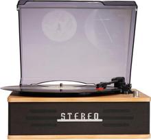 Denver VPB-262LW Belt-drive audio turntable Black, Wood Manual