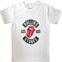 The Rolling Stones Vaikams JAV Turas 1978 Medvilniniai Marškinėliai (5-6 metai) (Baltas) S balta