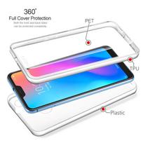 360 Protector Transparent Phone Case For Samsung Galaxy S26 S25 S24 S23 S22 S21FE S20 Plus S10 Note 20 Ultra A54 Full Cover For S21 skaidri
