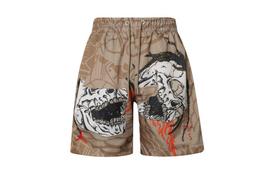 Jordan x Travis Scott BRAND Casual Shorts Men's Khaki 2XL gray