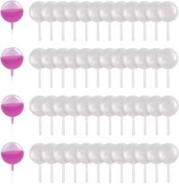 Confectionery Pipettes For Sauces 50 Pcs/4 Ml For Cupcakes And Desserts, Round