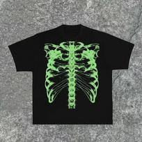 Harajuku Grafiniai Spaudiniai Marškinėliai Y2k Viršutiniai Drabužiai Vyrams Moterims Aukštos Gatvės Per dydį Marškinėlis Pro Choice Streetwear Vintažiniai Marškinėliai Drabužiai XS gray
