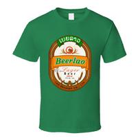Beerlao Beer Southeast Asia Laos Fan T Shirt S