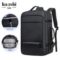 Vyriška vandeniui atspari kelioninė kuprinė - Didelės talpos, madinga ir ideali verslo kelionėms 17-inch black