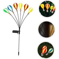 High-quality balloon lights garden waterproof outdoor solar lights Easter Halloween decorative lights Atmosphere lights  courtyard lights 1 pack black