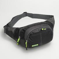 Sportinis vandeniui atsparus nailoninis juosmens krepšys Piniginė Diržas per klubus Unisex Fanny Pack žalia