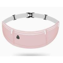 Waterproof Fanny Pack with Adjustable Strap for Travel and Sports One Size rožinė