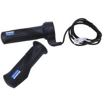 1 Pair Universal Electric Scooter E Bike Throttle Grip Handlebar Accelerator for 22mm Handlebars black