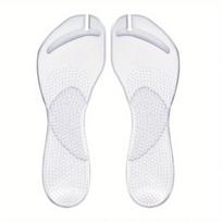 Soft Gel Flip Flop Insoles Self Adhesive Non Slip Cushion Pads Comfort Protector For Summer Sandals Foot Care S smėlis